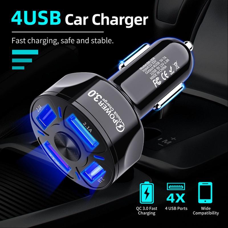 Fairyspark™ 4-IN-1 Fast Charging Port for Car