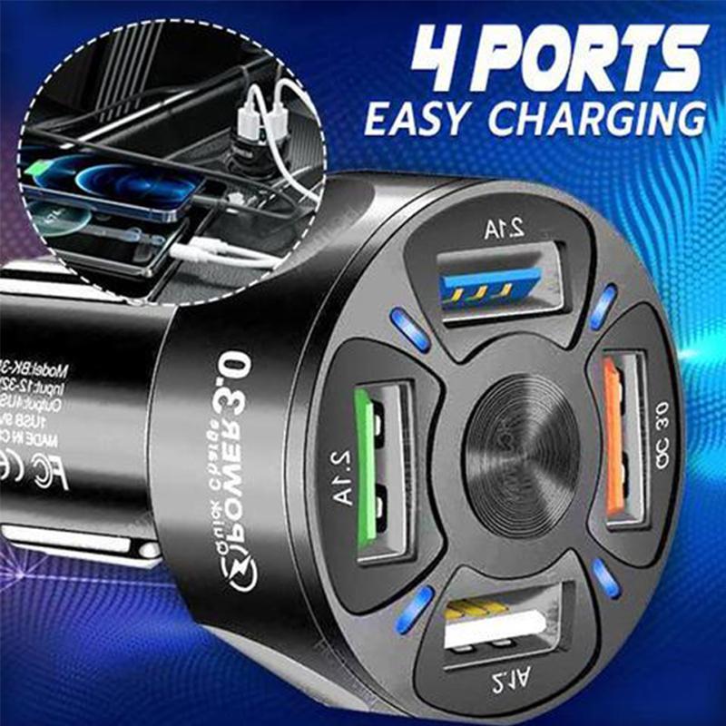 Fairyspark™ 4-IN-1 Fast Charging Port for Car