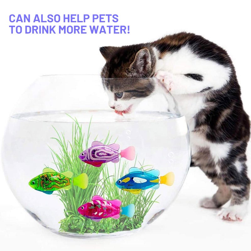 Fairyspark™ Swimming Robot Fish Toy for Cat & Dog