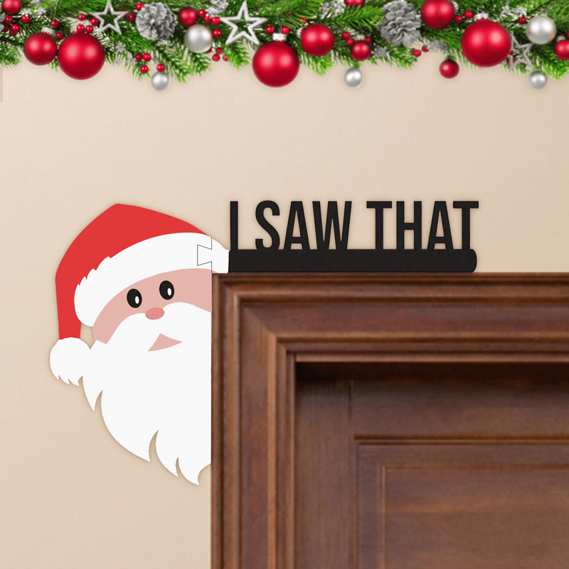 Funny Christmas Door Frame Decorations