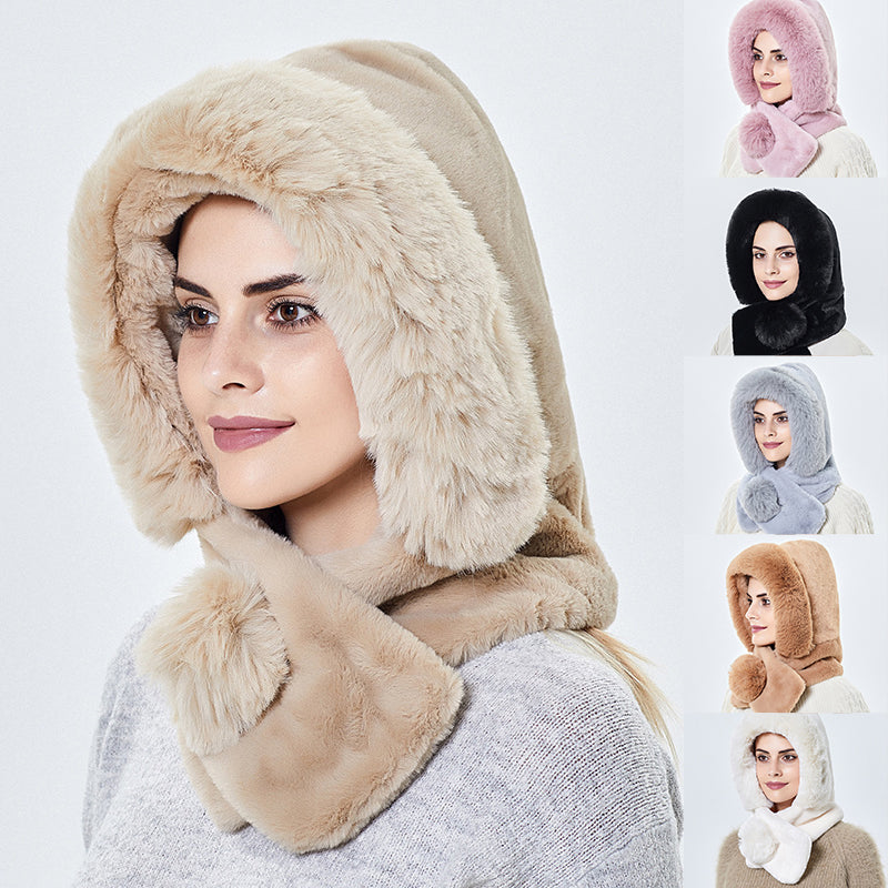 3-In-1 Windproof Ear Protection Riding Warm Hat
